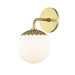 Mitzi - H193301-AGB - One Light Bath and Vanity - Paige - Aged Brass