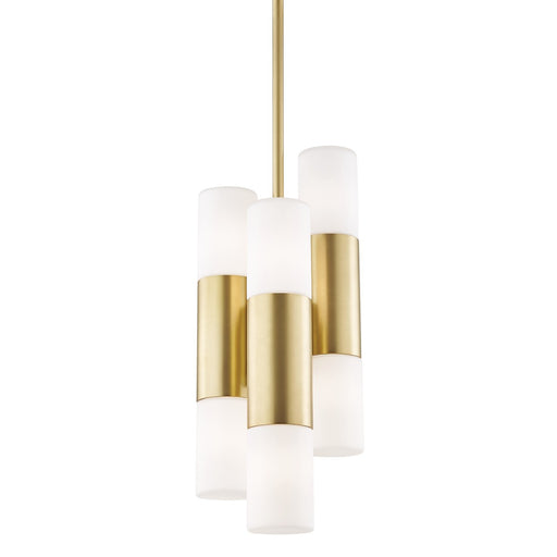 Mitzi - H196706-AGB - LED Pendant - Lola - Aged Brass