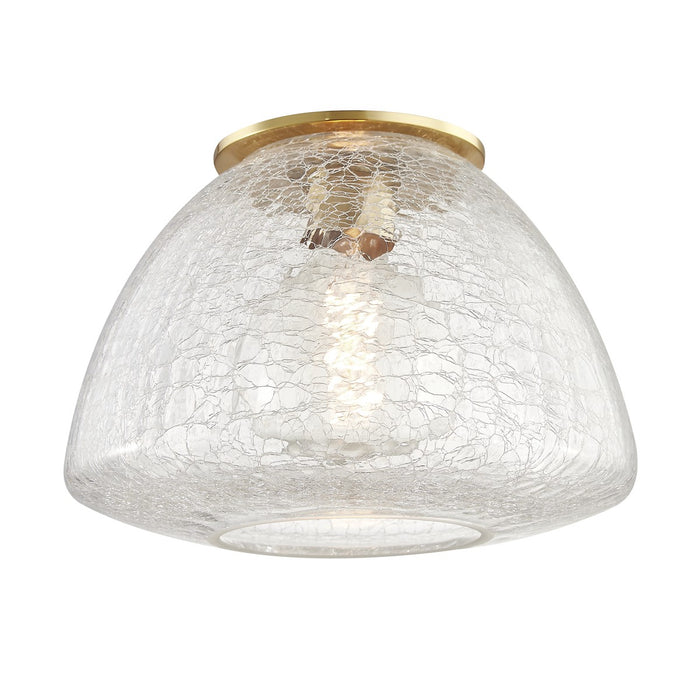 Mitzi - H216501L-AGB - One Light Flush Mount - Maya - Aged Brass