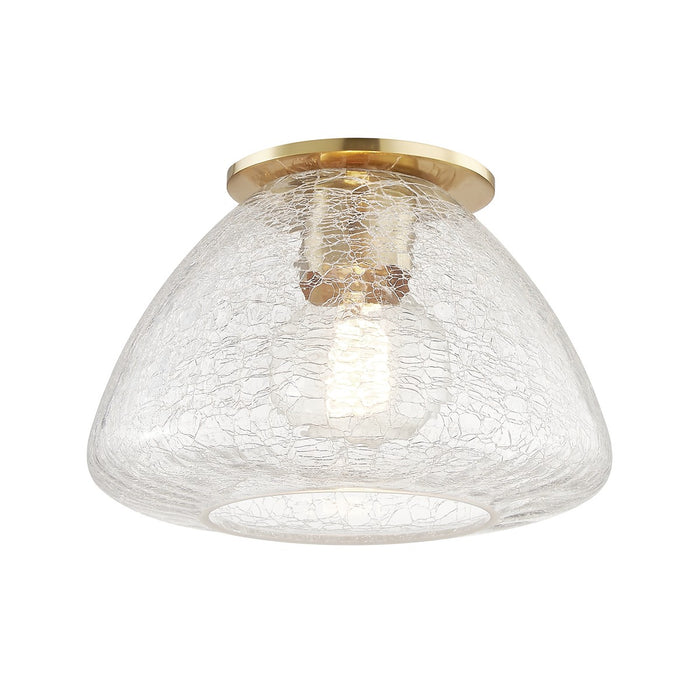 Mitzi - H216501S-AGB - One Light Flush Mount - Maya - Aged Brass