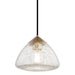 Mitzi - H216701S-AGB - One Light Pendant - Maya - Aged Brass