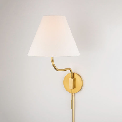 Mitzi - HL240101-AGB - One Light Wall Sconce - Patti - Aged Brass