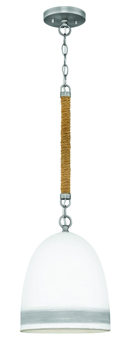 Hinkley - 3364AN-GR - LED Pendant - Nash - Antique Nickel