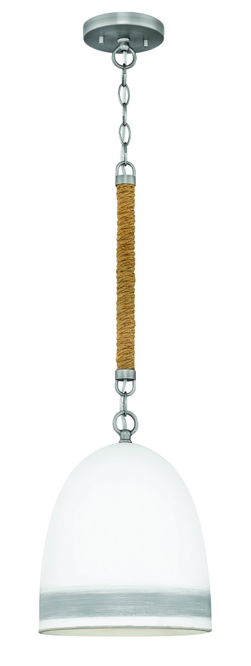 Hinkley - 3364AN-GR - LED Pendant - Nash - Antique Nickel