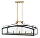 Hinkley - 3416BZ - LED Linear Chandelier - Clarendon - Bronze