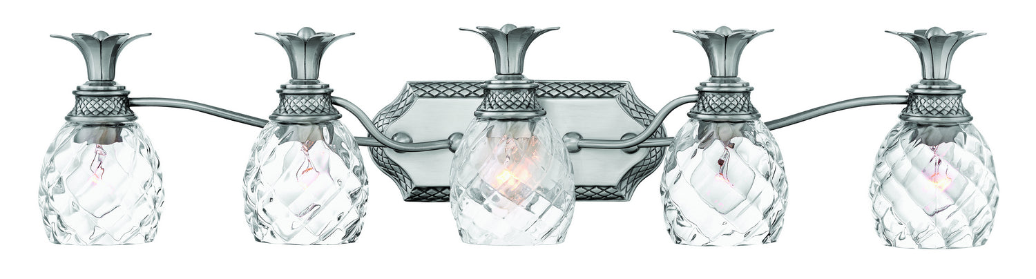 Hinkley - 5315PL - LED Bath - Plantation - Polished Antique Nickel