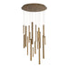 Eurofase - 31445-038 - LED Chandelier - Santana - Antique Brass