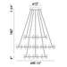 Eurofase - 33726-014 - LED Chandelier - Netto - Chrome