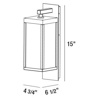 Eurofase - 34125-014 - LED Outdoor Wall Mount - Outdoor - Graphite Grey