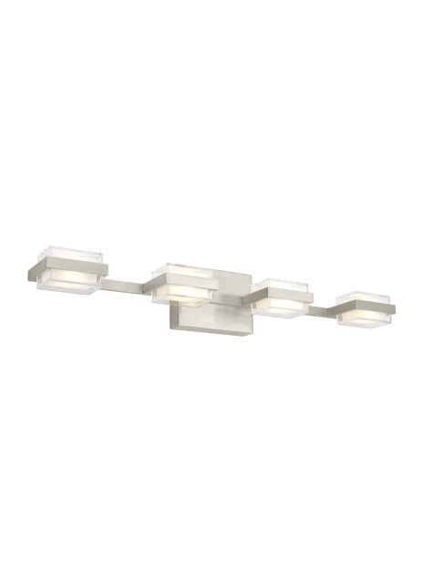 Visual Comfort Modern - 700BCKMD4S-LED930-277 - LED Bath - Kamden - Satin Nickel