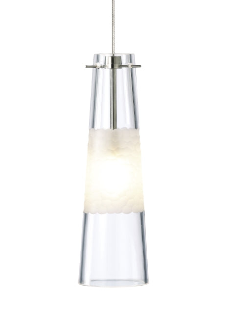 Visual Comfort Modern - 700FJBONCS-LEDS930 - LED Pendant - Bonn - Satin Nickel