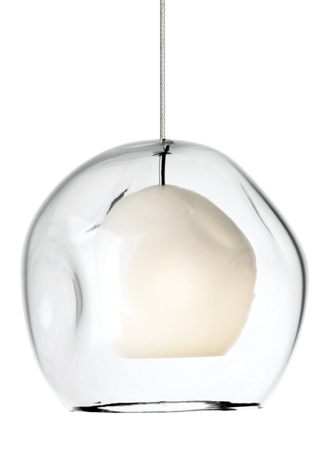 Visual Comfort Modern - 700MOJASCS - One Light Pendant - Jasper - Satin Nickel