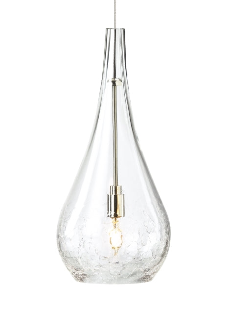 Visual Comfort Modern - 700MOSEGCS - One Light Pendant - Seguro - Satin Nickel