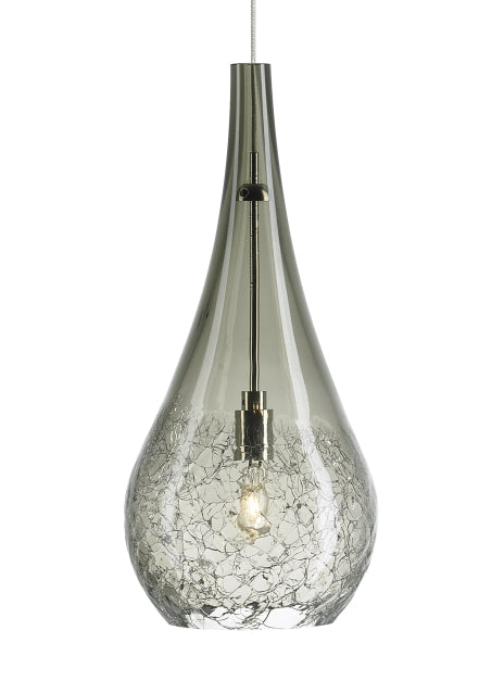 Visual Comfort Modern - 700MOSEGKS - One Light Pendant - Seguro - Satin Nickel