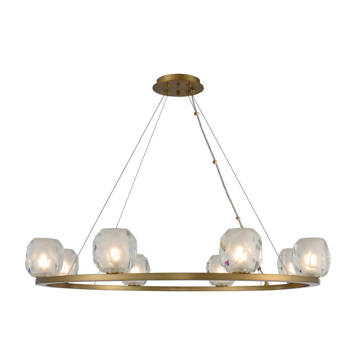 Kalco - 311751WB - LED Pendant - Stella - Winter Brass