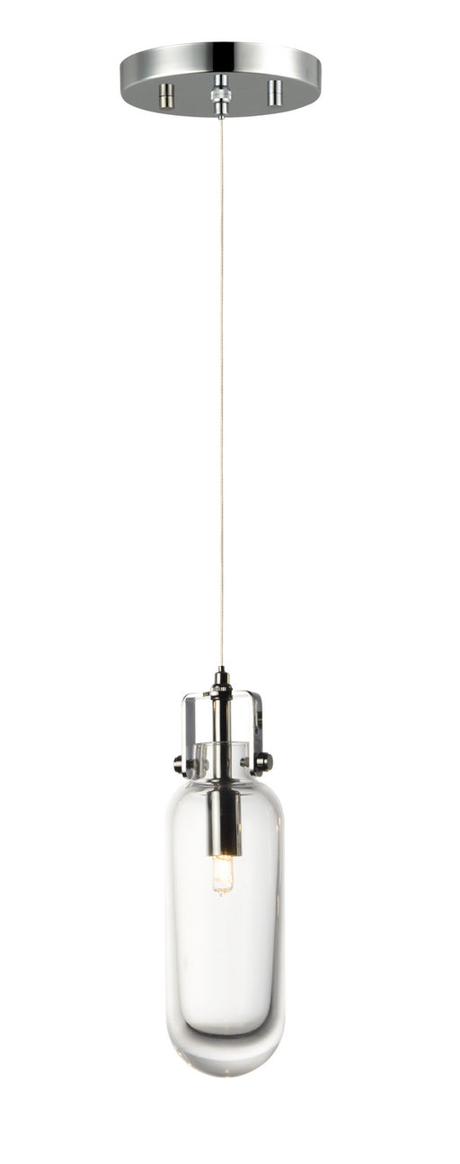 ET2 - E24300-18PC - One Light Pendant - Kem - Polished Chrome