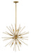 Fredrick Ramond - FR43015BNG - LED Chandelier - Tryst - Burnished Gold