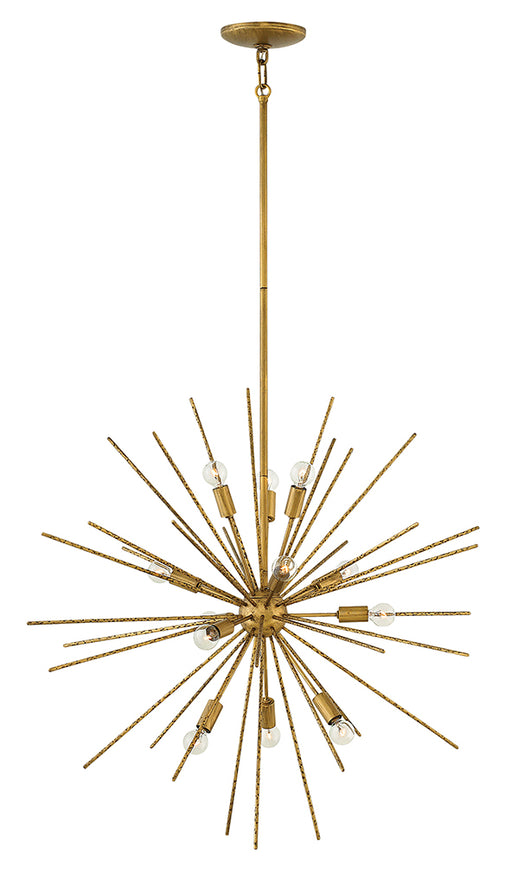 Fredrick Ramond - FR43015BNG - LED Chandelier - Tryst - Burnished Gold