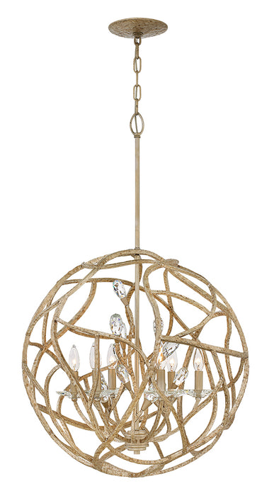 Fredrick Ramond - FR46807CPG - LED Chandelier - Eve - Champagne Gold