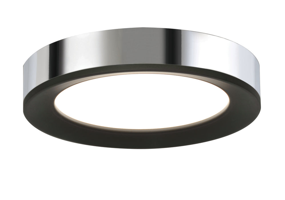 AFX Lighting - AAF121400L30D1BKPC - LED Flush Mount - Alta - Black and Polished Chrome