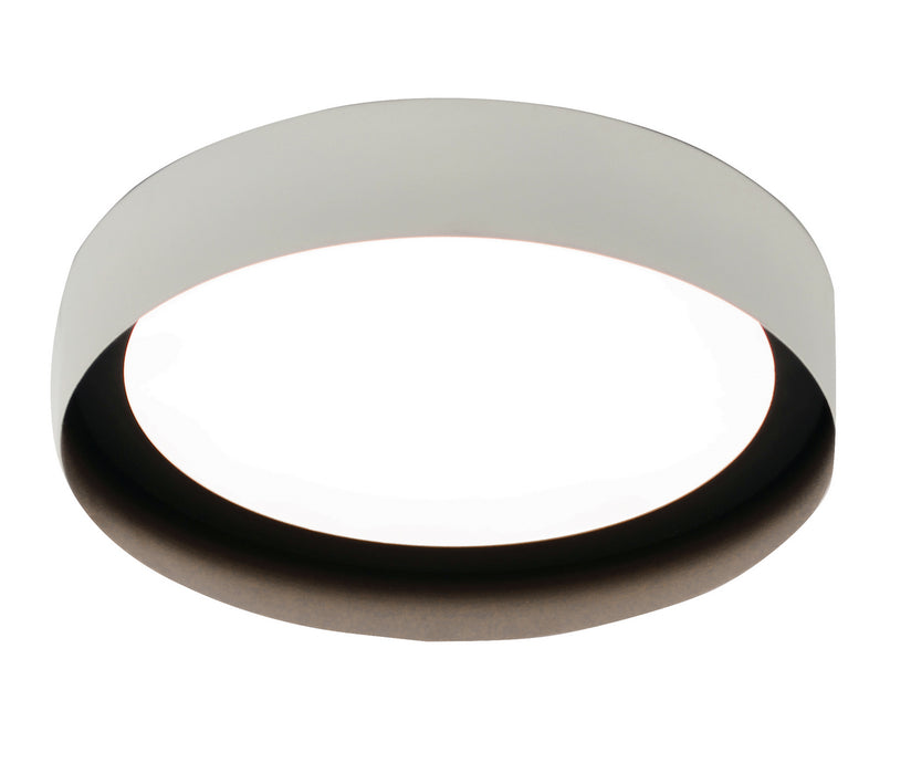 AFX Lighting - RVF162600L30D1WHBK - LED Flush Mount - Reveal - White and Black