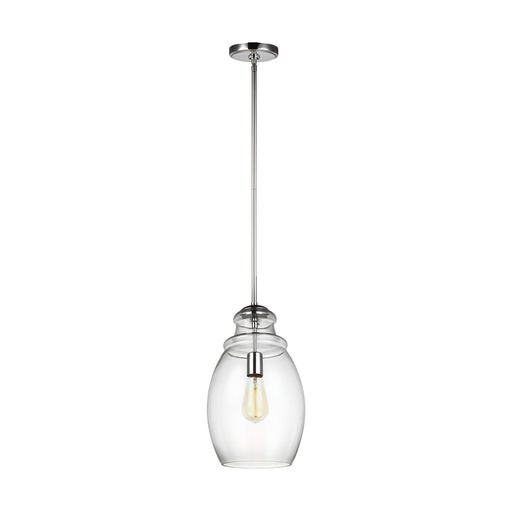 Generation Lighting. - P1484CH - One Light Pendant - Marino - Chrome