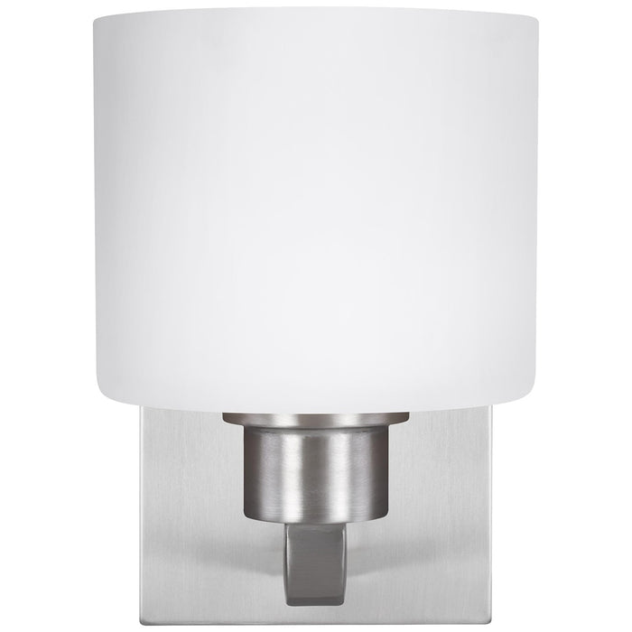 Generation Lighting. - 4128801EN3-962 - One Light Wall / Bath Sconce - Canfield - Brushed Nickel