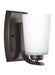 Generation Lighting. - 4128901EN3-710 - One Light Wall / Bath Sconce - Franport - Bronze