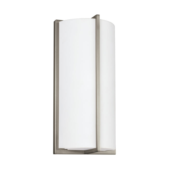 Generation Lighting. - 4934093S-962 - LED Wall / Bath Sconce - Faron - Brushed Nickel