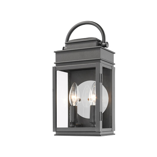 Artcraft - AC8221BK - Two Light Outdoor Wall Mount - Fulton - Black