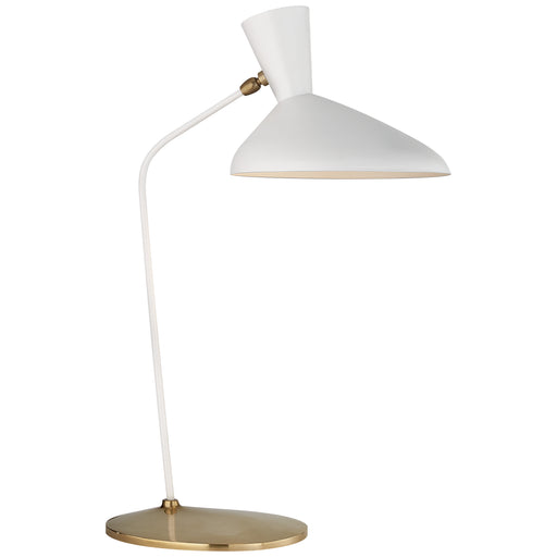 Visual Comfort Signature - ARN 3712WHT - One Light Table Lamp - Austen - Matte White