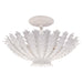 Visual Comfort Signature - ARN 4011PW - Three Light Chandelier - Hampton - Plaster White