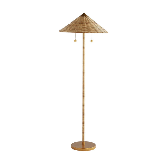 Arteriors - DC79001 - Two Light Floor Lamp - Terrace - Natural