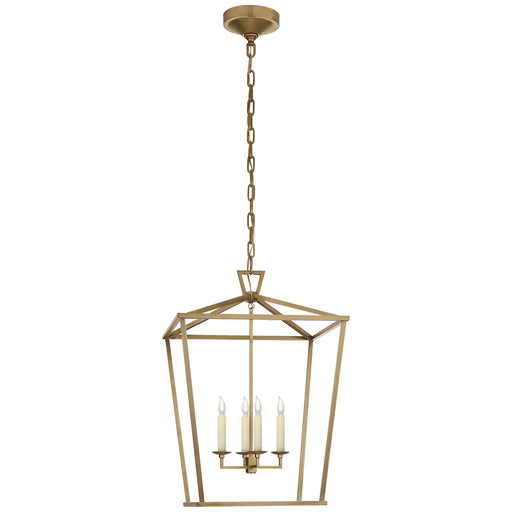 Visual Comfort Signature - CHC 2165AB - Four Light Lantern - Darlana - Antique-Burnished Brass