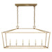 Visual Comfort Signature - CHC 2166AB - Six Light Lantern - Darlana - Antique-Burnished Brass