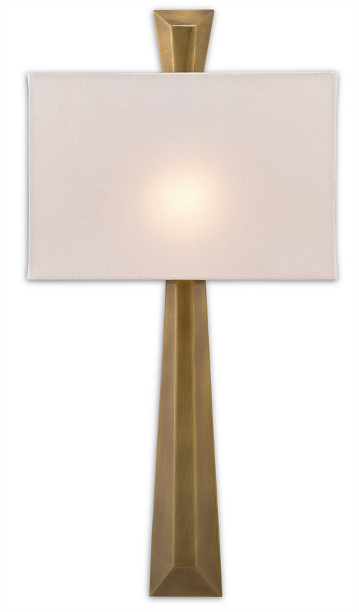 Currey and Company - 5900-0016 - One Light Wall Sconce - Arno - Polished Antique Brass