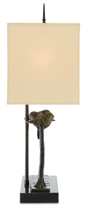 Currey and Company - 6000-0240 - Two Light Table Lamp - Sparrow - Bronze/Black