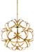 Currey and Company - 9000-0259 - Nine Light Chandelier - Sappho - Autumn Gold