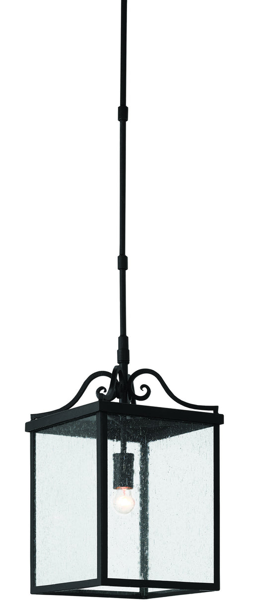 Currey and Company - 9500-0005 - One Light Outdoor Lantern - Giatti - Midnight