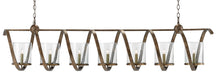 Currey and Company - 9000-0263 - Seven Light Chandelier - Maximus - Pyrite Bronze