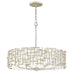 Fredrick Ramond - FR33104SLF - LED Chandelier - Farrah - Silver Leaf