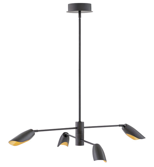 Fredrick Ramond - FR35804BLK - LED Chandelier - Bowery - Black