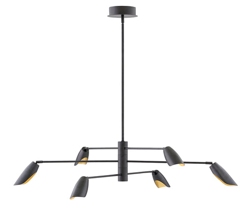 Fredrick Ramond - FR35806BLK - LED Chandelier - Bowery - Black