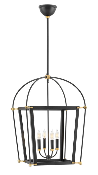 Hinkley - 4055BK - LED Pendant - Selby - Black