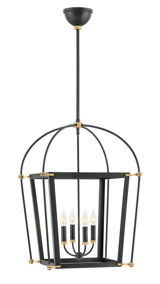 Hinkley - 4055BK - LED Pendant - Selby - Black