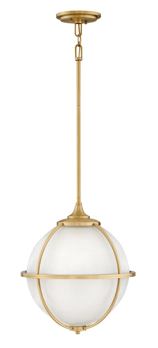 Hinkley - 4744SA - LED Pendant - Odeon - Satin Brass