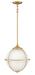 Hinkley - 4744SA - LED Pendant - Odeon - Satin Brass