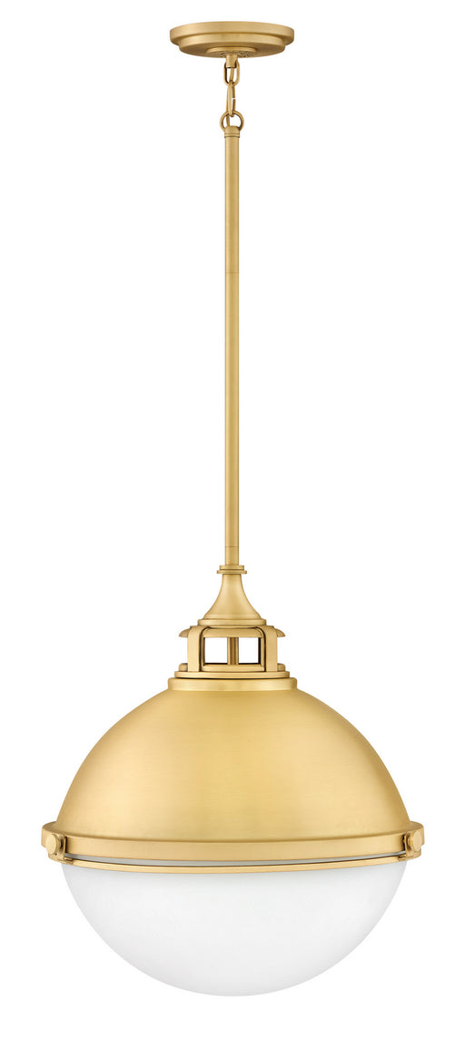 Hinkley - 4835SA - LED Pendant - Fletcher - Satin Brass