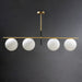 Maxim - 26036SWSBRBK - Four Light Pendant - Vesper - Satin Brass / Black