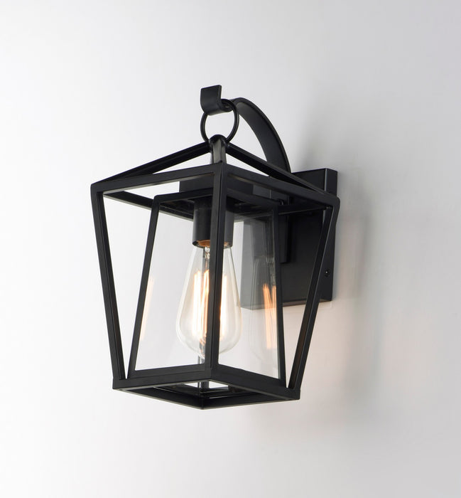 Maxim - 3173CLBK - One Light Outdoor Wall Lantern - Artisan - Black